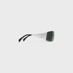 Triomphe Metal Racer Sunglasses in Metal