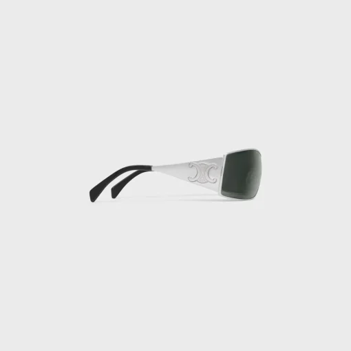 Triomphe Metal Racer Sunglasses in Metal