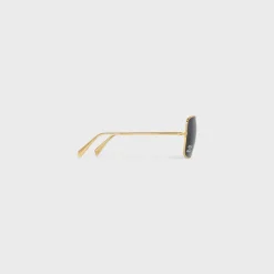 Triomphe Rhinestone 01 Sunglasses in Metal with Crystals