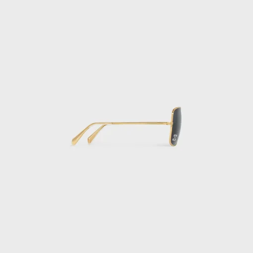 Triomphe Rhinestone 01 Sunglasses in Metal with Crystals