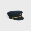 triomphe sailor cap in wool cloth