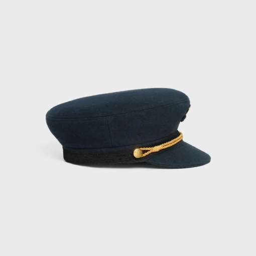 triomphe sailor cap in wool cloth