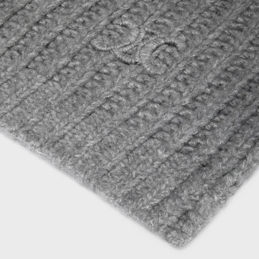 triomphe scarf in cashmere, wool and silk