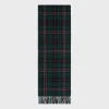 triomphe scarf in check cashmere