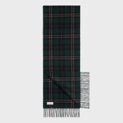 triomphe scarf in check cashmere