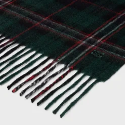 triomphe scarf in check cashmere