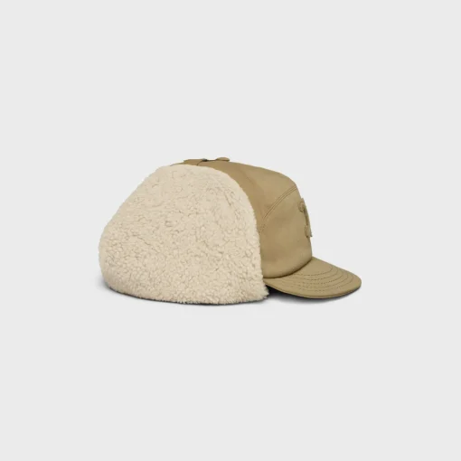 triomphe shapka in cotton and nylon