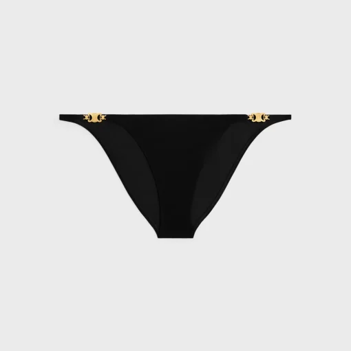 triomphe swimsuit bottom in matte jersey