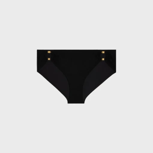 triomphe swimsuit bottom in matte jersey