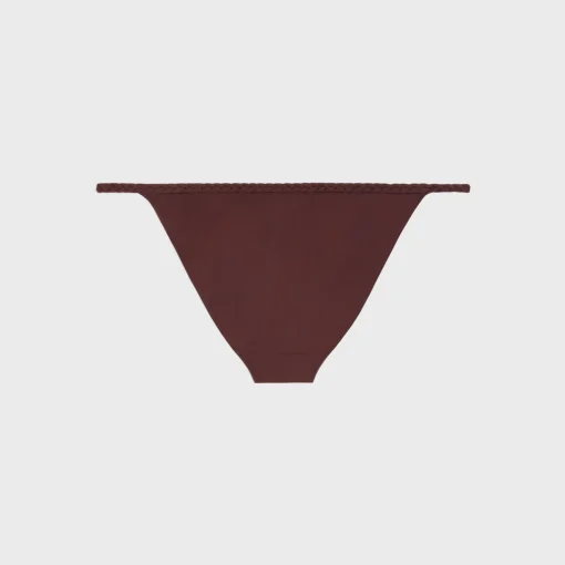 triomphe swimsuit bottom in matte jersey