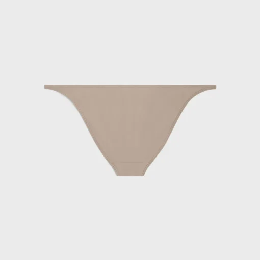 triomphe swimsuit bottom in matte jersey