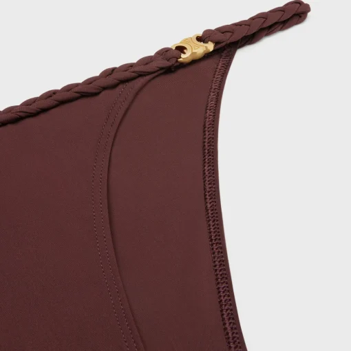 triomphe swimsuit bottom in matte jersey