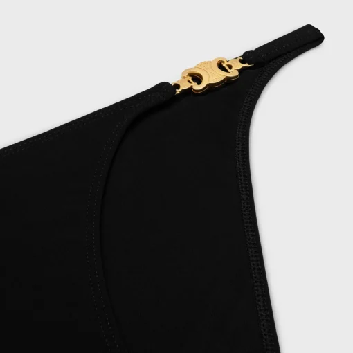 triomphe swimsuit bottom in matte jersey