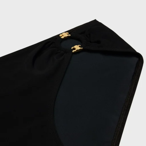 triomphe swimsuit bottom in matte jersey