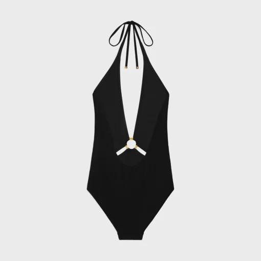 triomphe swimsuit in matte jersey