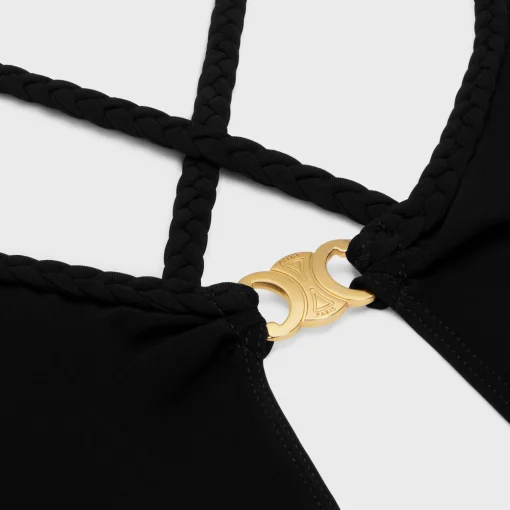 triomphe swimsuit in matte jersey