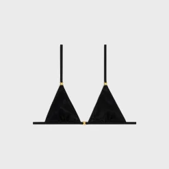 triomphe triangle bra in silk