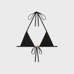 triomphe triangle top in matte jersey