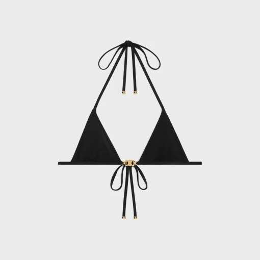 triomphe triangle top in matte jersey