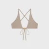 triomphe triangle top in matte jersey