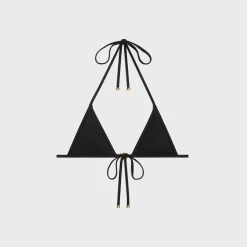 triomphe triangle top in matte jersey