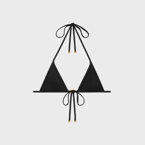 triomphe triangle top in matte jersey