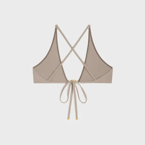 triomphe triangle top in matte jersey