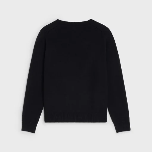 TRIOMPHE V-NECK SWEATER IN HERITAGE CASHMERE