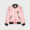 troubadour teddy jacket in satin-finish nylon