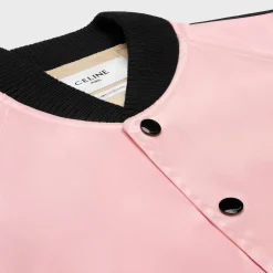 troubadour teddy jacket in satin-finish nylon
