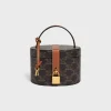 Vanity Case in Triomphe Canvas and Calfskin