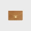 WALLET ON CHAIN MARGO in STRIPED SUEDE CALFSKIN
