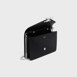 WALLET ON CHAIN MARGO in Shiny calfskin