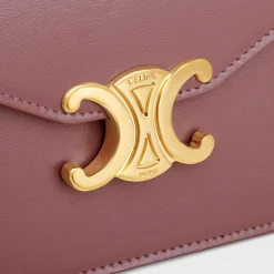 WALLET ON CHAIN MARGO in Shiny calfskin
