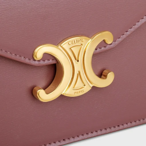 WALLET ON CHAIN MARGO in Shiny calfskin