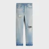 wesley jeans in eastside distressed denim